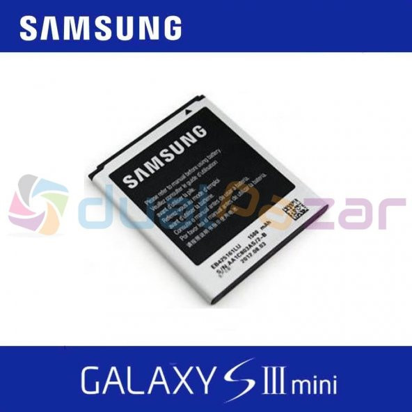 Samsung Galaxy S3 Mini Batarya Pil Orjinal B450BC