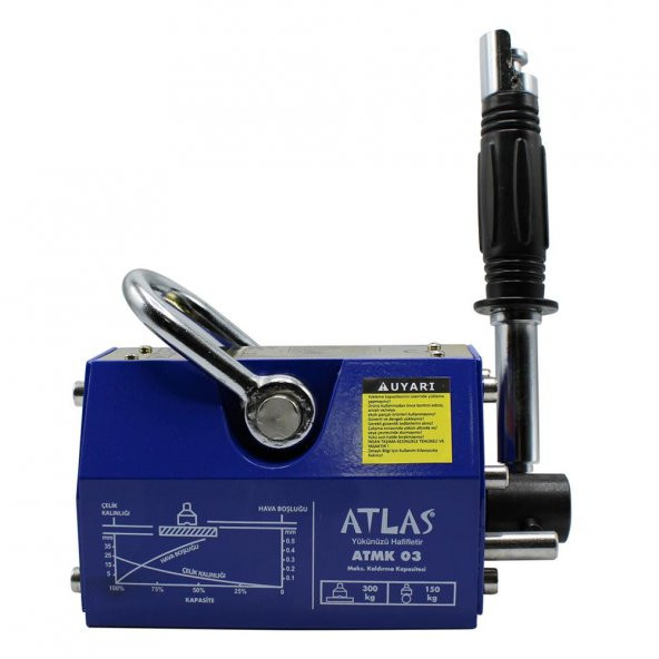 ATLAS ATMK03 Universal Manyetik Kaldıraç, 300kg