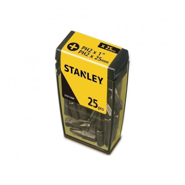 Stanley STHT726808L 25 adet PH2 Vidalama Uç Seti