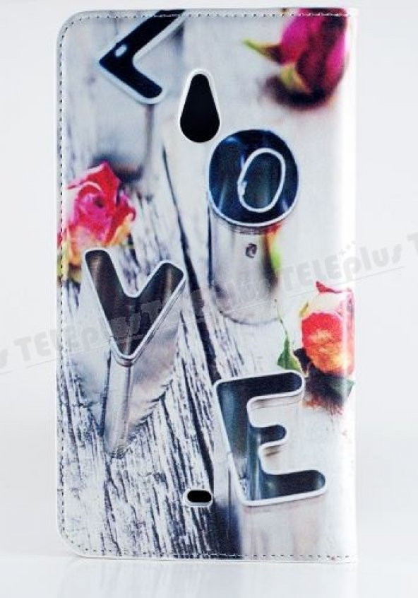 Nokia Lumia 1320 Desenli Kılıf Love
