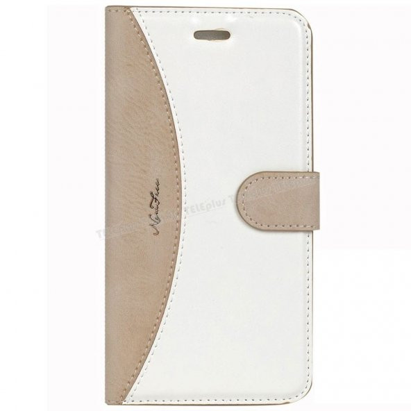 Samsung Galaxy Note 5 Cüzdanlı Kılıf Beyaz
