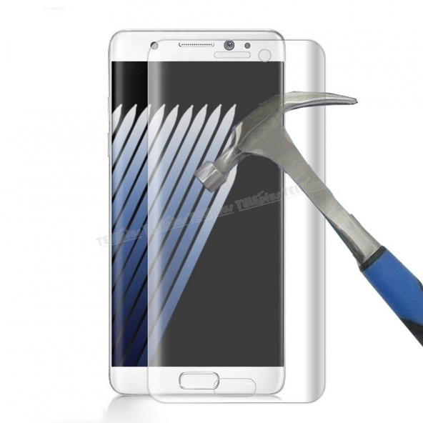 Samsung Galaxy Note 7 CAM KAVİS KISMI DAHİL FULL KORUMA
