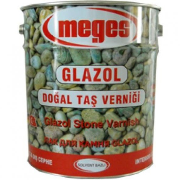 Meges Glazol Taş Verniği 2,5 Lt