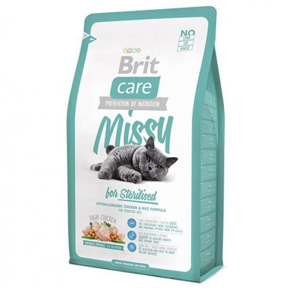 Brit Care Missy Kısırlaştırılmış Yetişkin Kedi Maması 2Kg