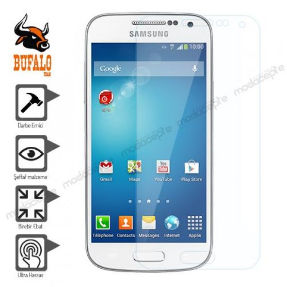 Bufalo Samsung I9500 Galaxy S4 Darbe Emici Ekran Koruyucu