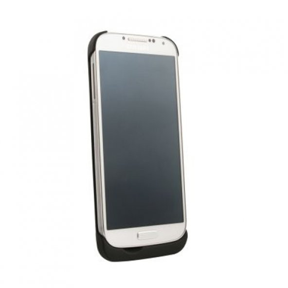 Samsung Galaxy S4 Mini Şarjlı Kılıf Arka Kapak/Kılıf Beyaz - 2