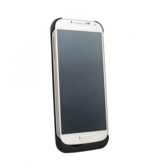 Samsung Galaxy S4 Mini Şarjlı Kılıf Sert Arka Kapak/Kılıf Siyah - 2