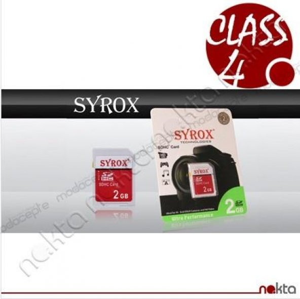 Syrox MicroSD 2 GB Hafıza Kartı
