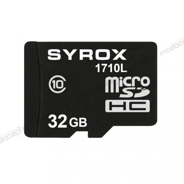 Syrox SD 32GB Class 10 Hafıza Kartı