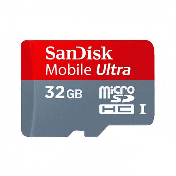 SanDisk Android MicroSD 32GB Class 10 Hafıza Kartı SDSDQUA-032G-U46A