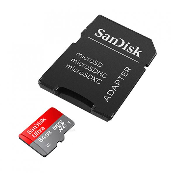SanDisk Android MicroSD 64GB Class 10 Hafıza Kartı SDSDQUA-064G-U46A
