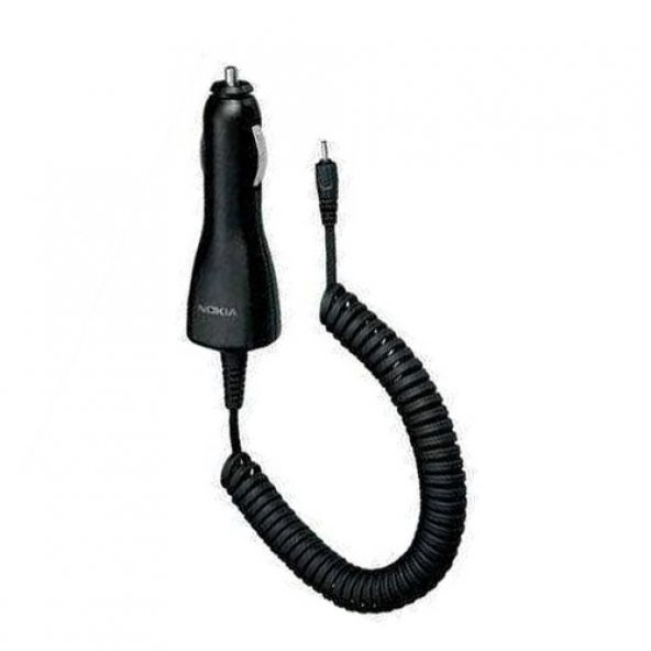 Nokia İnce Uç Orijinal Spiral Sabit Kablolu Araç İçi Oto Şarj Aleti - 2