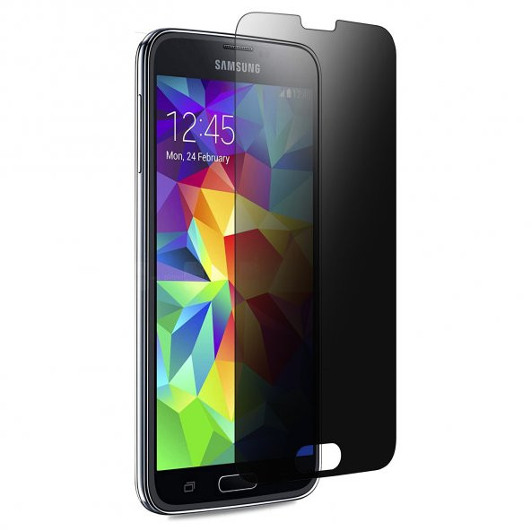 Samsung Galaxy S5 Hayalet Privacy Gizli Cam Ekran Koruyucu - 2