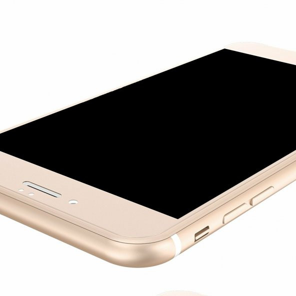 Bufalo iPhone 6-6s Cam Ekran Koruyucu Gold - 3