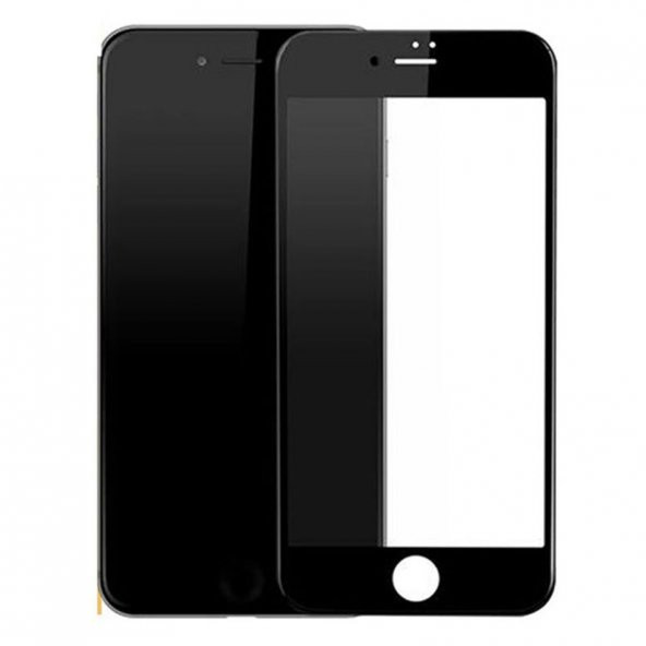 Bufalo iPhone 6 Plus Metal Kenarlı Cam Ekran Koruyucu Siyah - 3