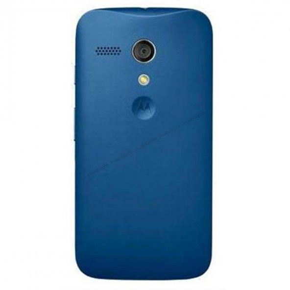 Motorola Moto G Arka Kapak Batarya Pil Kapağı Mavi