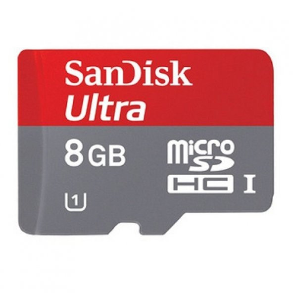 Sandisk Android MicroSD 8GB Hafıza Kartı 30 MB/S SDSDQUA-008G-U46A