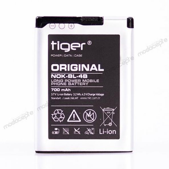 Tiger Nokia 2630 BL-4B Batarya 700 mAh