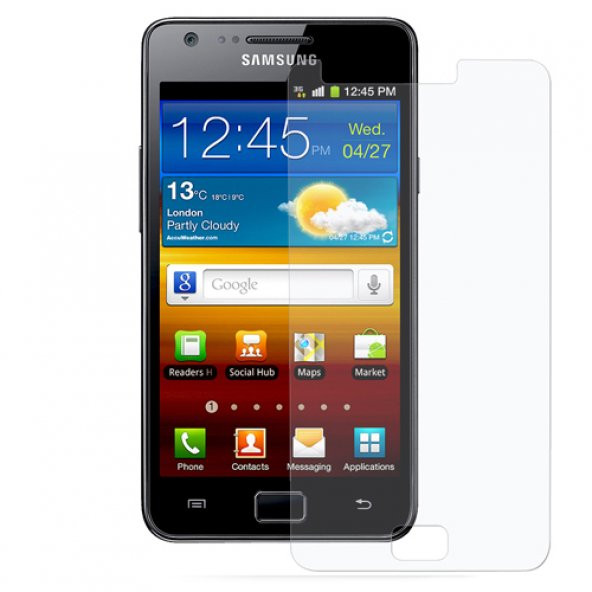 NoTech Samsung Galaxy S2 (I9100) Temperli Cam Ekran Koruyucu