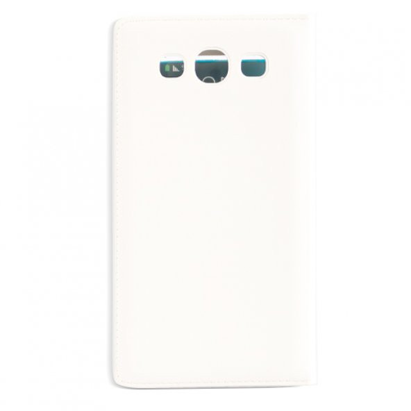 Samsung I9300 S3 Dikişli Cüzdanlı Kılıf ARIUM SKIN Beyaz - 2