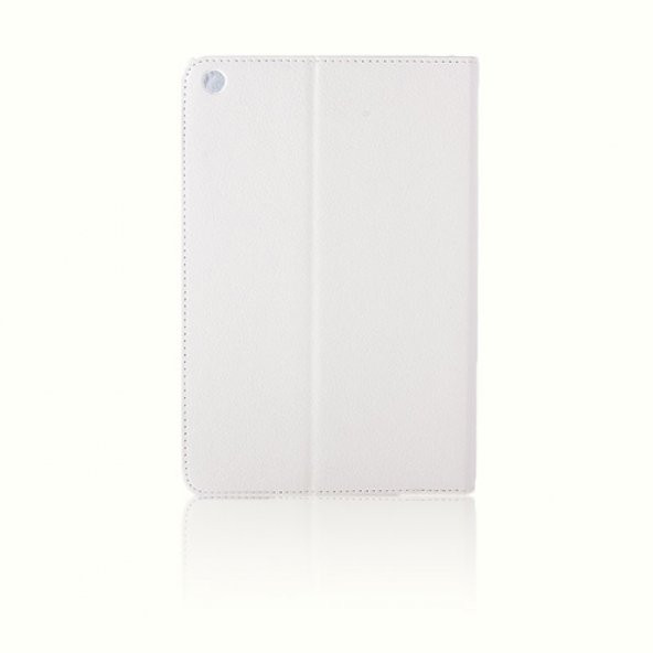 iPad Mini / Mini 2 / Mini 3 Standlı Vantuzlu Kılıf Beyaz - 3