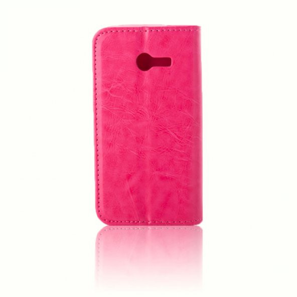 Samsung Galaxy S3 (I9300) BUFALO Gizli Mıknatıslı Cüzdanlı ve Kılıf Pembe - 3
