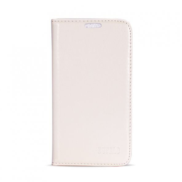 Samsung Galaxy Note 3 (N9000) BUFALO Gizli Mıknatıslı Cüzdanlı ve Kılıf Beyaz