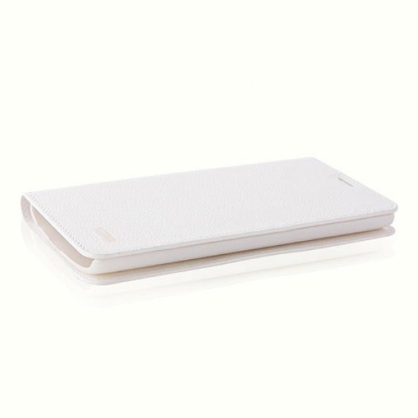 LG G2 D802 KAIYUE Cüzdanlı Standlı Deri Kılıf Beyaz - 4