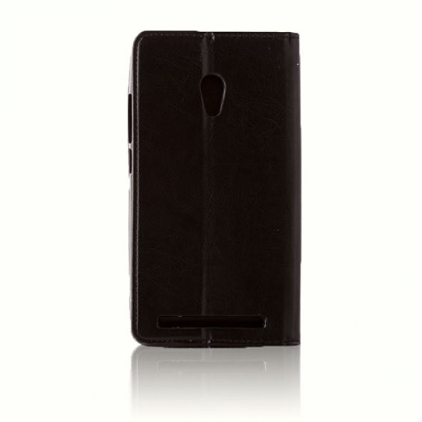 Asus Zenfone 6 Gizli Mıknatıslı Kılıf Siyah - 3