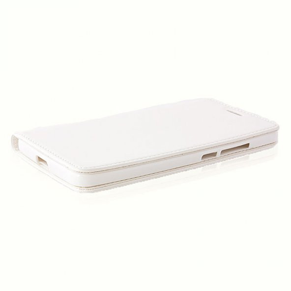 Asus Zenfone 6 Gizli Mıknatıslı Kılıf Beyaz - 4