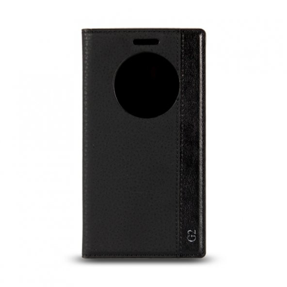 LG G2 D802 Gizli Mıknatıslı Magnum Kılıf Siyah
