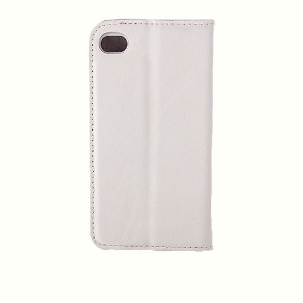 iPhone 4s Gizli Mıknatıslı Magnum Kılıf Beyaz - 3