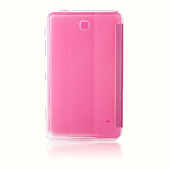 Samsung Galaxy Tab 4 T330 8" Katlanır Standlı Kılıf Pembe - 3