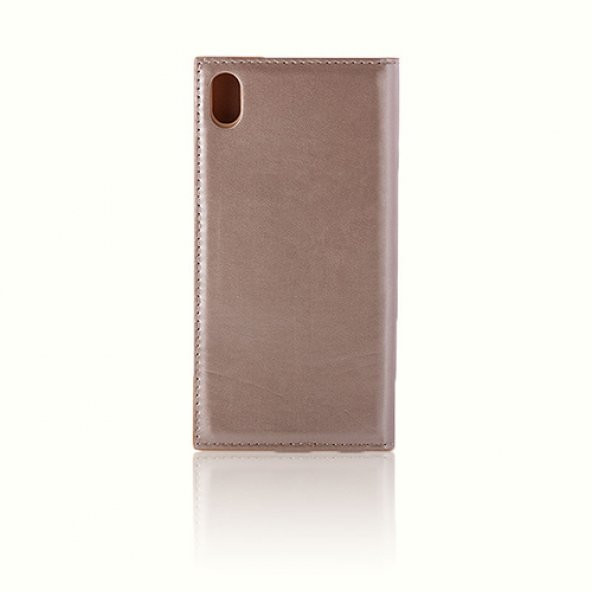 Sony Xperia Z4 Gizli Mıknatıslı Premium Magnum Kılıf Gold - 3