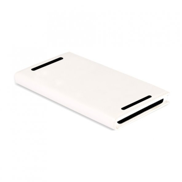 HTC One M9 Gizli Mıknatıslı Premium Magnum Kılıf Beyaz - 2