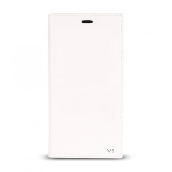 Casper VIA V6 Gizli Mıknatıslı Premium Magnum Kılıf Beyaz