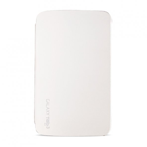 Samsung Galaxy Tab 3 T310 8" Yan Kapaklı Kılıf Beyaz