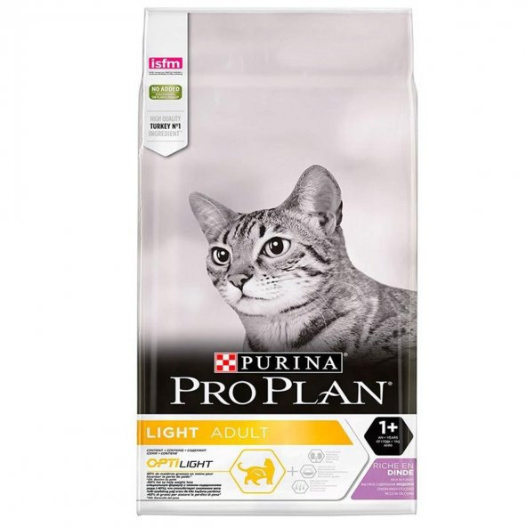 Proplan Light Hindili Tavuklu Yetişkin Kuru Kedi Maması 1,5 Kg