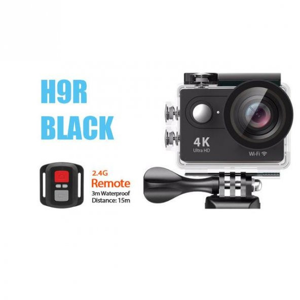 Orjinal Eken H9R Kumandalı Yeni Versiyon 4K Balık Gözü Lens Profe - 6