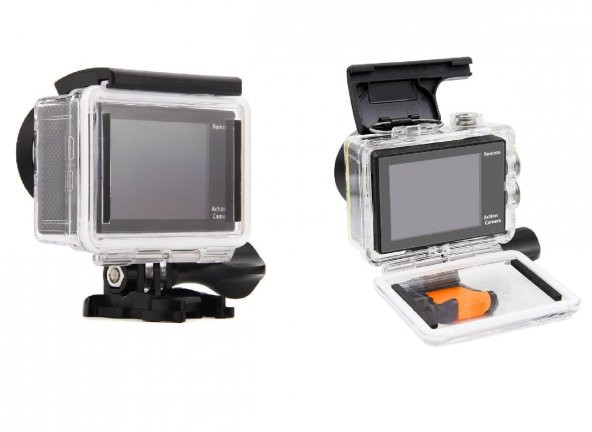 Orjinal Eken H9R Kumandalı Yeni Versiyon 4K Balık Gözü Lens Profe - 8