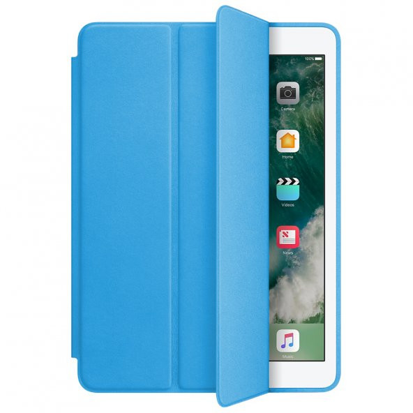 Microsonic iPad Air 2 Smart Leather Case Mavi