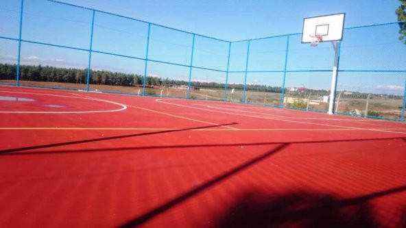 Basketbol Sahası Akrilik Zemin Yapımı 300 m2