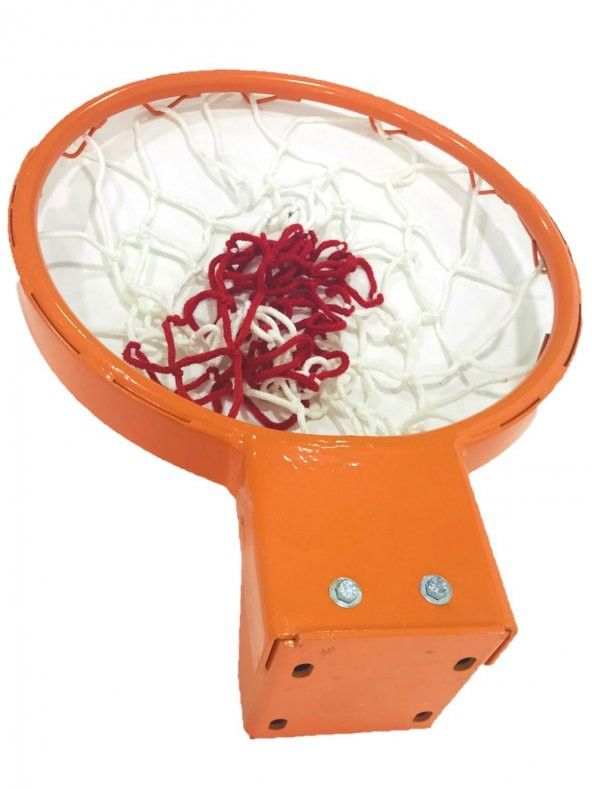 Adelinspor Standart Kancalı 45 cm Yaylı Basketbol Çemberi - Resim 3