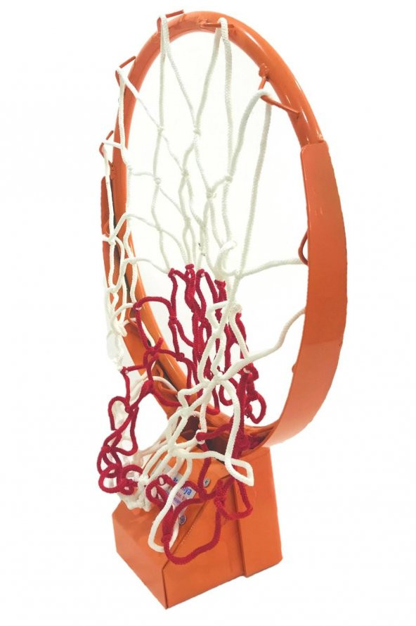 Adelinspor Standart Kancalı 45 cm Yaylı Basketbol Çemberi - Resim 4