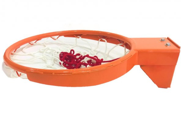 Adelinspor Standart Kancalı 45 cm Yaylı Basketbol Çemberi - Resim 5