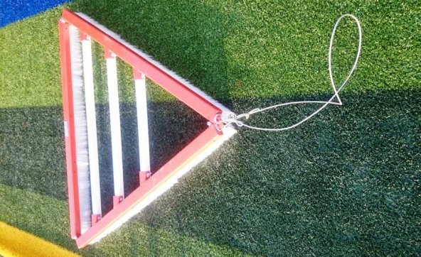 Diomond Halı Kumlama Granül Fırçası 150 cm Üçgen - 2