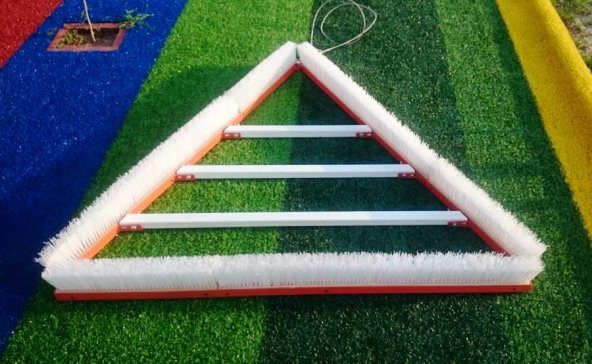 Diomond Halı Kumlama Granül Fırçası 150 cm Üçgen - 8