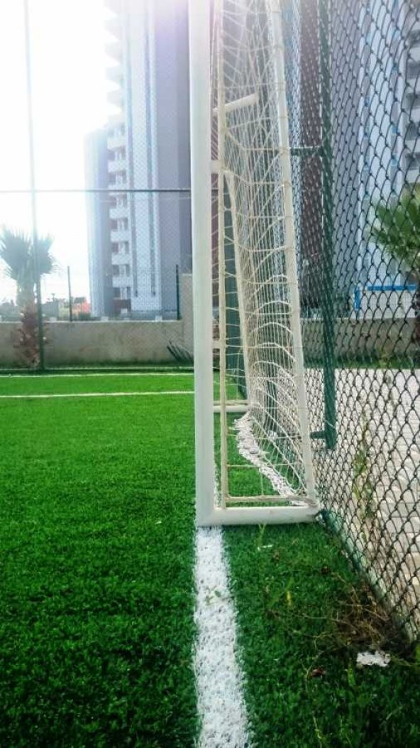 Adelinspor Futbol Kale Filesi 3 mm Kord İpi 3,20*2,20*0,8 m - 5
