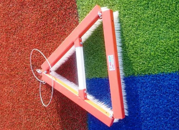 Silver Halı Kumlama Granül Fırçası 70 cm Üçgen - 3