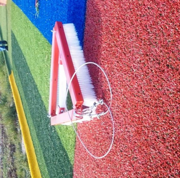 Silver Halı Kumlama Granül Fırçası 70 cm Üçgen - 6